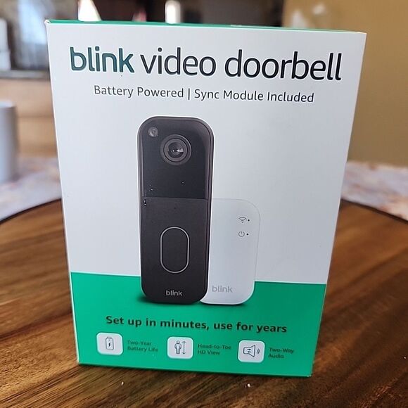 2025 Blink Video Doorbell 2nd Gen With Sync Module Core System. New - Picture 4 of 8